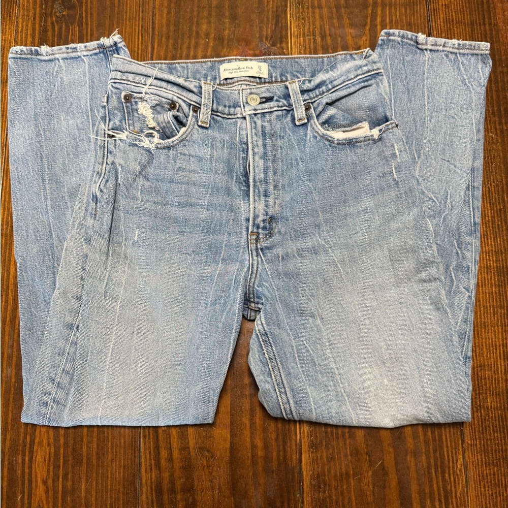 A&F Mom Jeans